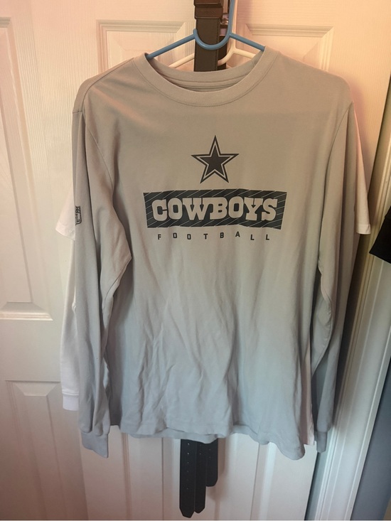 NFL Other - NFL Dallas Cowboys Light Gray Long Sleeve Tee